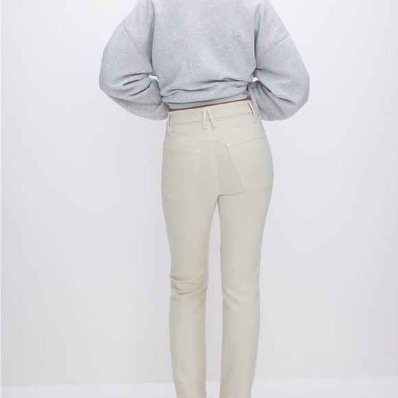 Good American Good Classic Slim Straight Jeans Size 6/28 - Picture 2 of 14